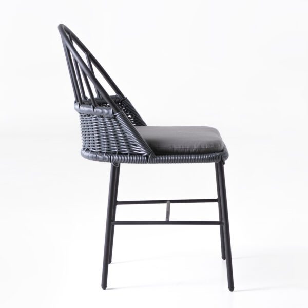 1730 Dining Chair :: PVC Gris Piedra :: 3