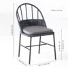 1730 Dining Chair :: PVC Gris Piedra :: 6
