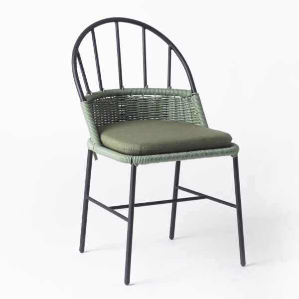 1730 Dining Chair :: PVC Olivo :: 2