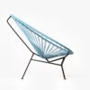 Acapulco Lounge Chair :: PVC Azul Pastel :: 3