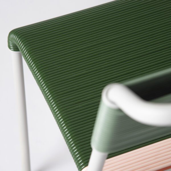 Colorin Dining Chair :: PVC Olivo :: 5