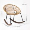 Ixtapa Rocking Chair :: PVC Mostaza :: 6