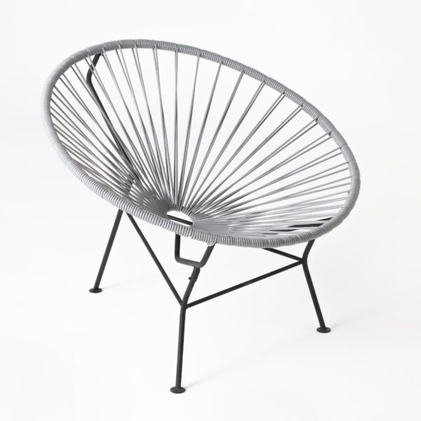 Sayulita Lounge Chair :: PVC Gris Claro :: 2