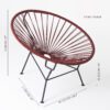 Sayulita Lounge Chair :: PVC Terracota :: 6